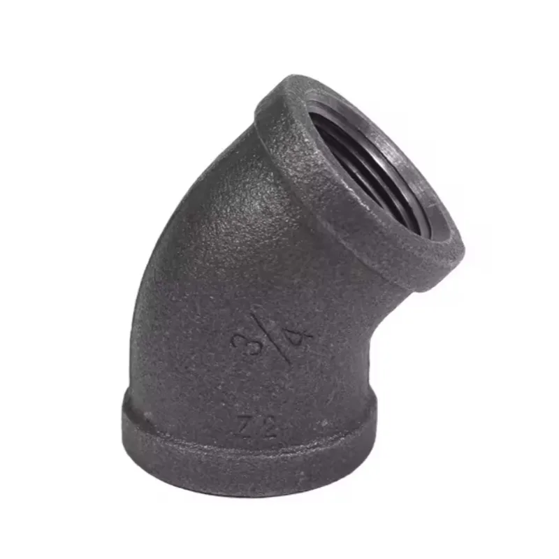 45° Elbow malleable iron fitting